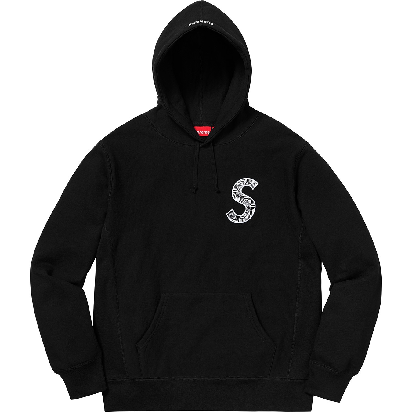S Logo Hooded Sweatshirt view 8